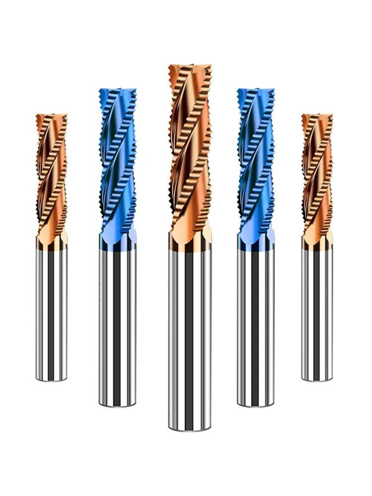 Tungsten Steel Colorful Aluminum Milling Cutter